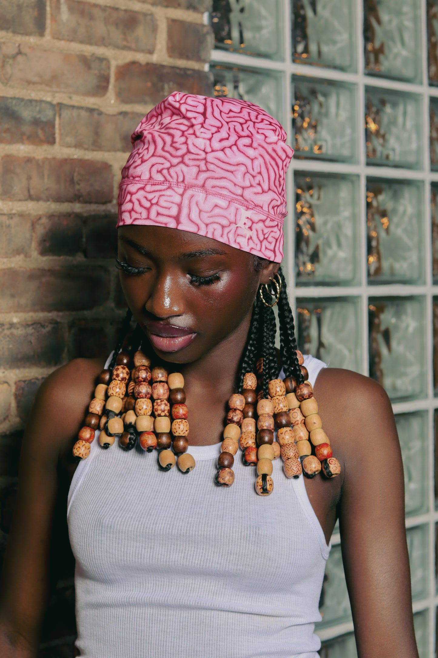 Pink Brainiac Skully